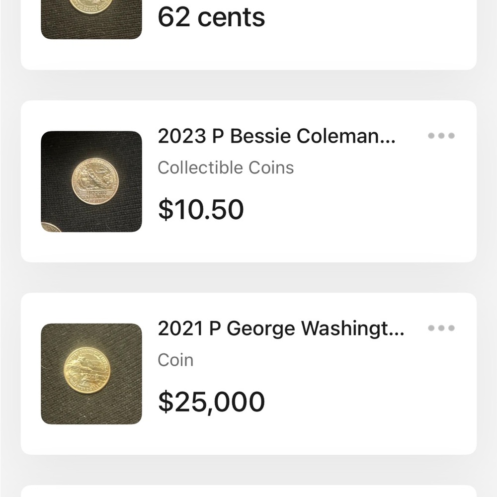 Source Unknown Coin Photography - Gold and brown